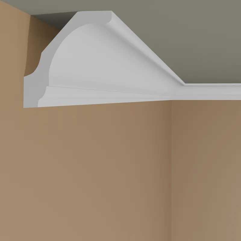 Elite Decor Corniche P935 polyuréthane 85 x 90 x 2000 mm moulure de plafond en polystyrène Blanc Acheter Direct