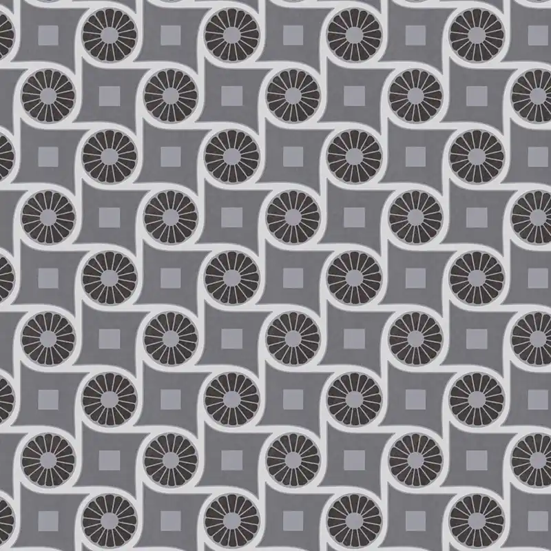 Bon Plan A.S. Creation Art of Eden 390604 Papier Peint Intissé Grafique 10.05 x 0.53 m Gris