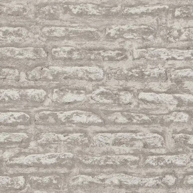 Certifié A.S. Creation Attractive 2 390274 Papier Peint Intissé Imitation Pierre 10.05 x 0.53 m