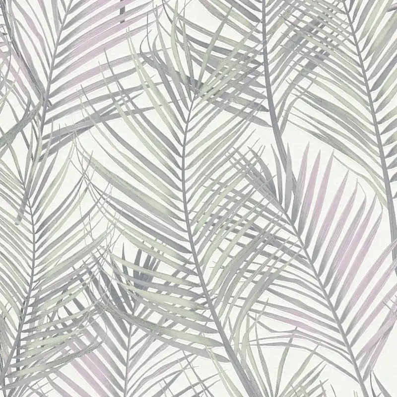 A.S. Creation Attractive 2 390382 Papier Peint Intissé Floraux 10.05 x 0.53 m Gris Commander Vite