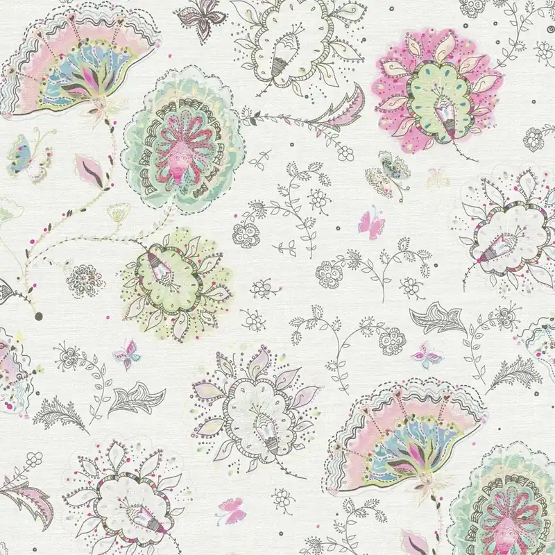 A.S. Creation House of Turnowsky 388991 Papier Peint Intissé Floraux 10.05 x 0.53 m Usine Directe
