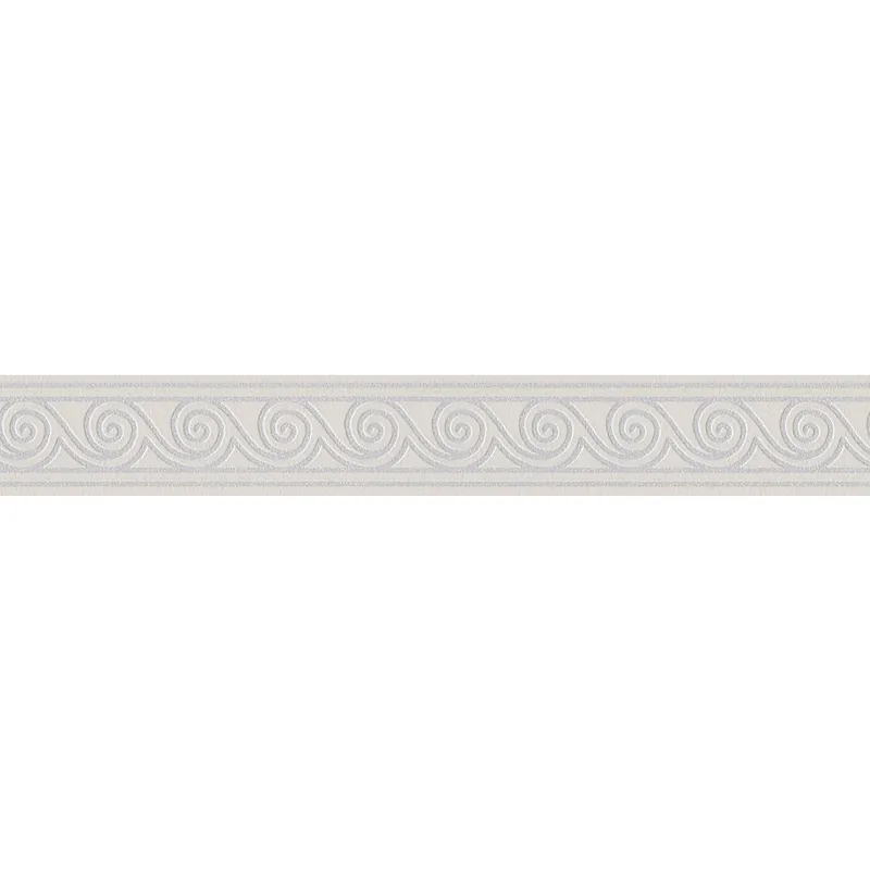 Prix Choc A.S. Creation Only Borders 11 384010 frise murale Intissé Rayures 5.00 x 0.08 m Gris