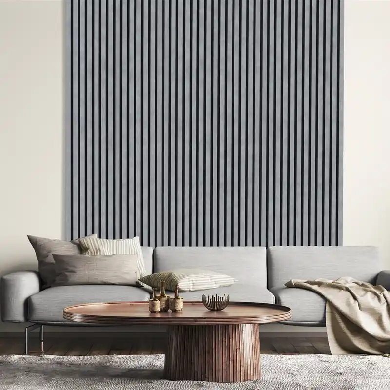 Prix Réduit Neuhofer Panneaux acoustiques MDF Béton 3D Panneaux muraux Isolation acoustique