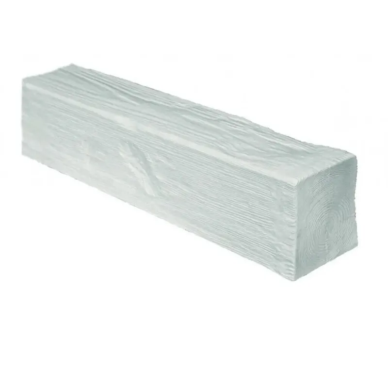 Nouvel Arrivage Elite Decor Fausses poutres ED107 PU 90 x 60mm Blanc Fausse poutre imitation bois