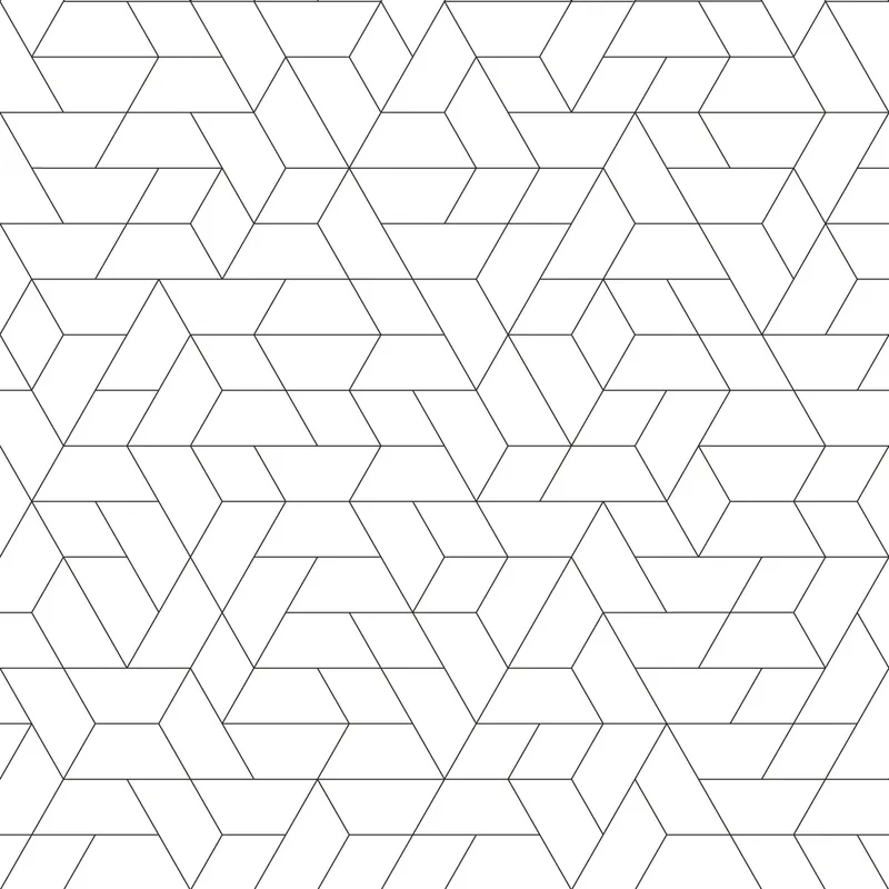 Bon Marché York Wallcoverings Black and White SW7457 Sure Strip Géométrique 0.52 x 10m Blanc Noir