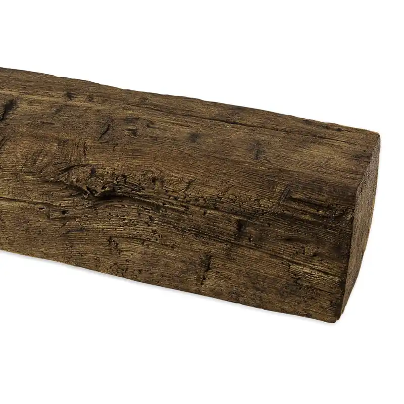 Wiesemann Fausse poutre PU 120 x 120 x 2000 mm Chêne foncé Poutre imitation bois HD Bon Marché