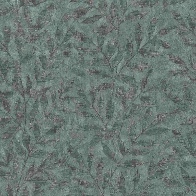 Rasch Factory V 315042 Papier peint intissé Botanique 10.05 x 0.53 m Vert Vert foncé Super Prix