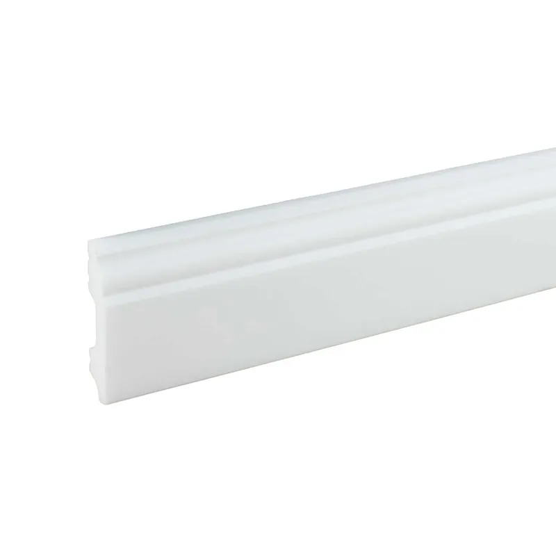 Promotion Saisonnière NMC Equerre extérieure pour plinthe FB1 WALLSTYL® 13 x 60 mm Polystyrène Blanc Résistant aux chocs