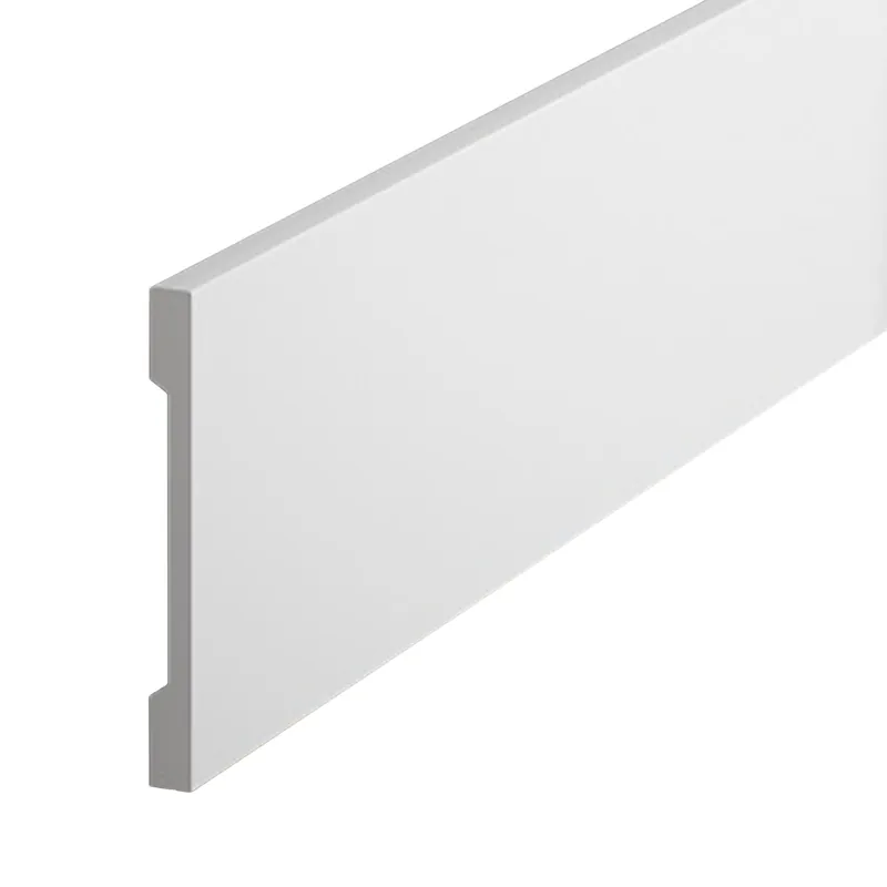 PROVISTON Plinthe "NE013" en polystyrène PolyForce 10 x 100 x 2000 mm Blanc Bonne Qualité Commande En Gros