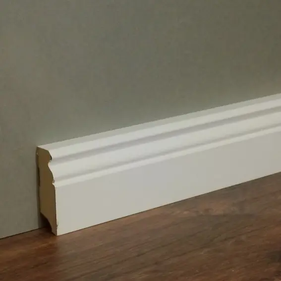 Seulement Aujourd'hui Kosche Angle extérieur pour plinthe Bergamo-6 65776 19 x 58 mm Profilé berlinois Blanc