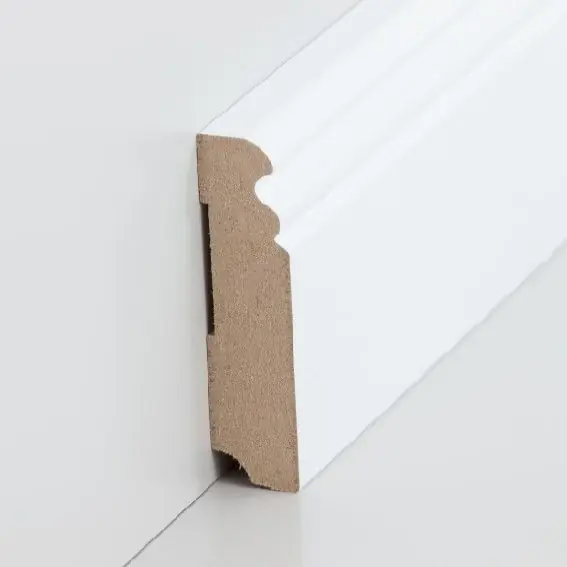 Angle extérieur Pour plinthe 719.080 19 x 80 mm Plinthe Style Louis XVI revêtue Blanc PROVISTON Offre Exclusive
