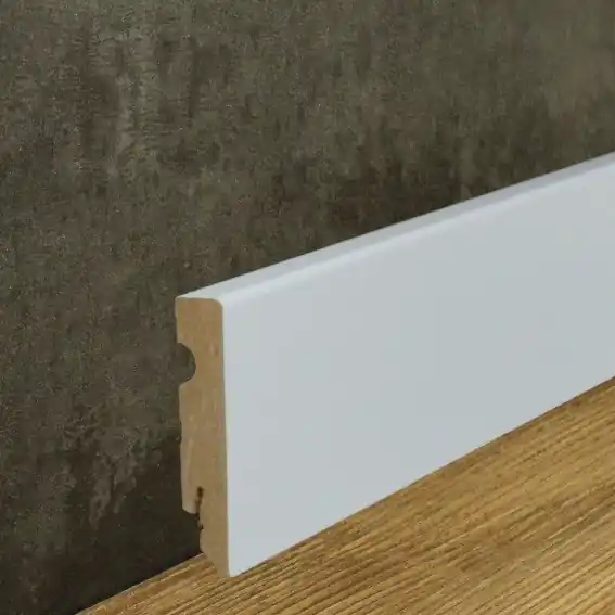 Neuhofer Angle intérieur pour plinthe 15 x 80 mm Plinthe blanche classique Filmée Achat Immédiat