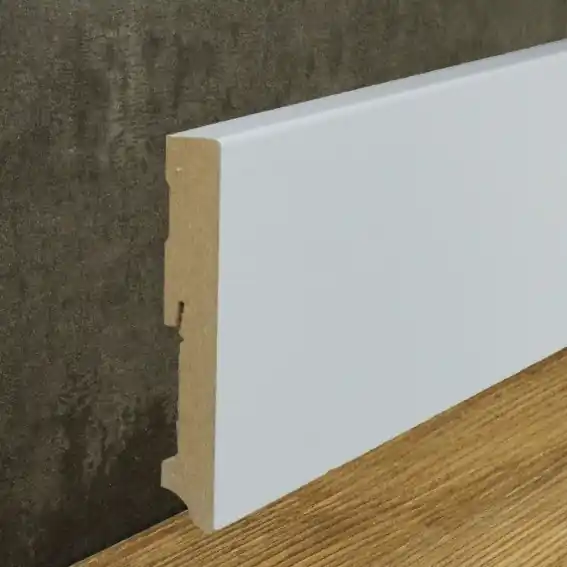 Neuhofer Angle extérieur pour plinthe 19 x 120 mm MDF feuilleté Classique Blanc Angulaire Super Prix
