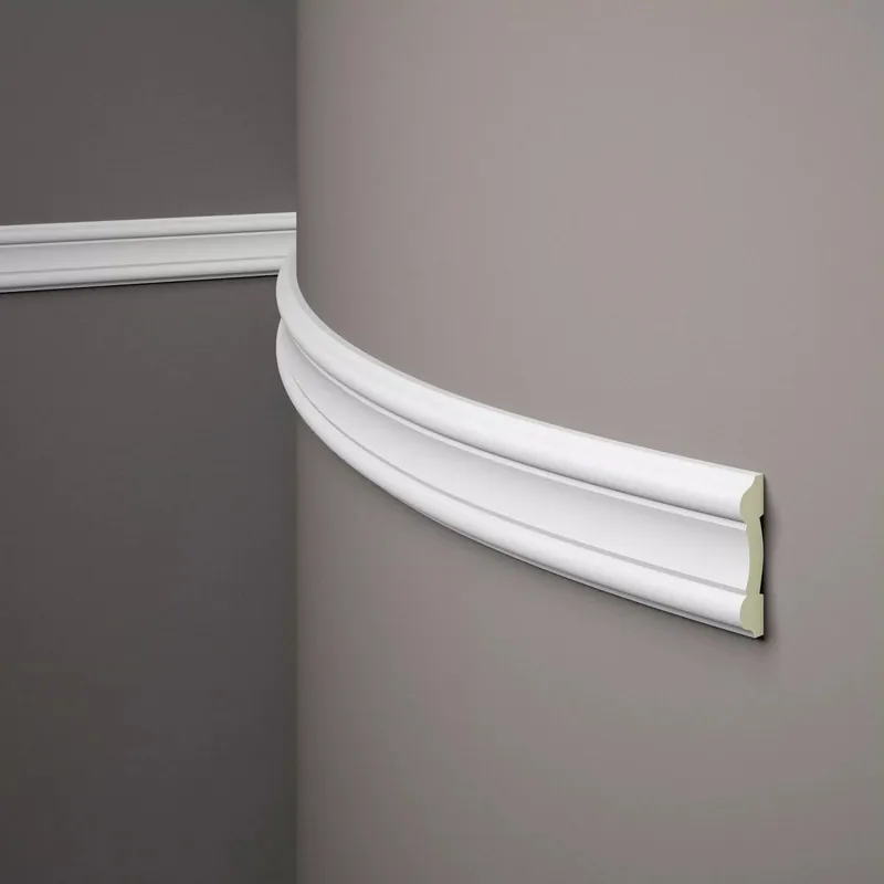Remise Mardom cimaise flexible MDD339F Profoam 19 x 81 x 2000 mm Blanc moulure flexible