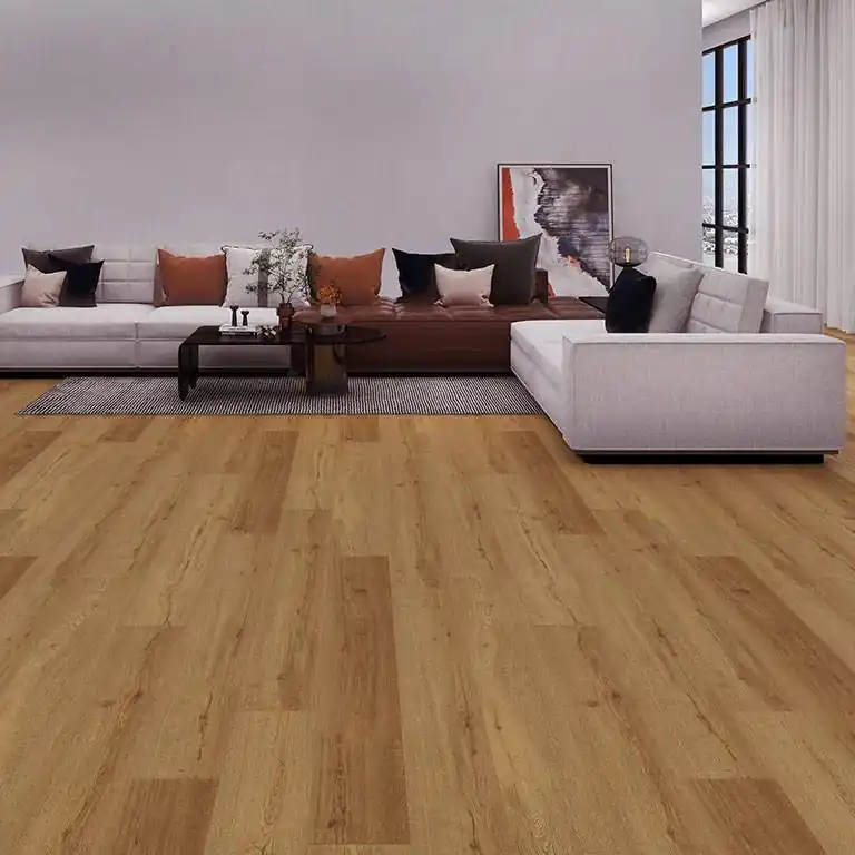Must-Have Check One Sol vinyle PVC 2467 Lohe 1220 x 182 x 5 mm Vinyle clipsable Parquet Chêne