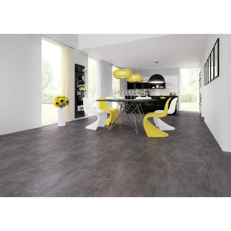 Sol vinyle PVC DESIGN 340 Dryback 457 x 914 x 2 mm Vinyle à coller Aspect pierre carrelage Offre Limitée