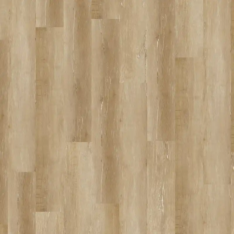 Bon Marché Sol vinyle PVC 24H3 8031H Revêtement de sol Vinyle design 1219.2x184.2mm parquet PVC à coller Beige