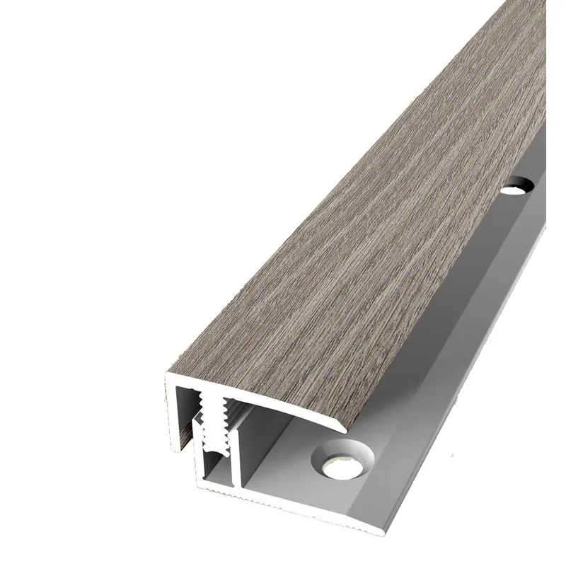 Küberit 557 Mono-Clip Profilé de rattrapage stratifié Largeur 21 mm Épaisseur 7-12 mm Produit De Marque