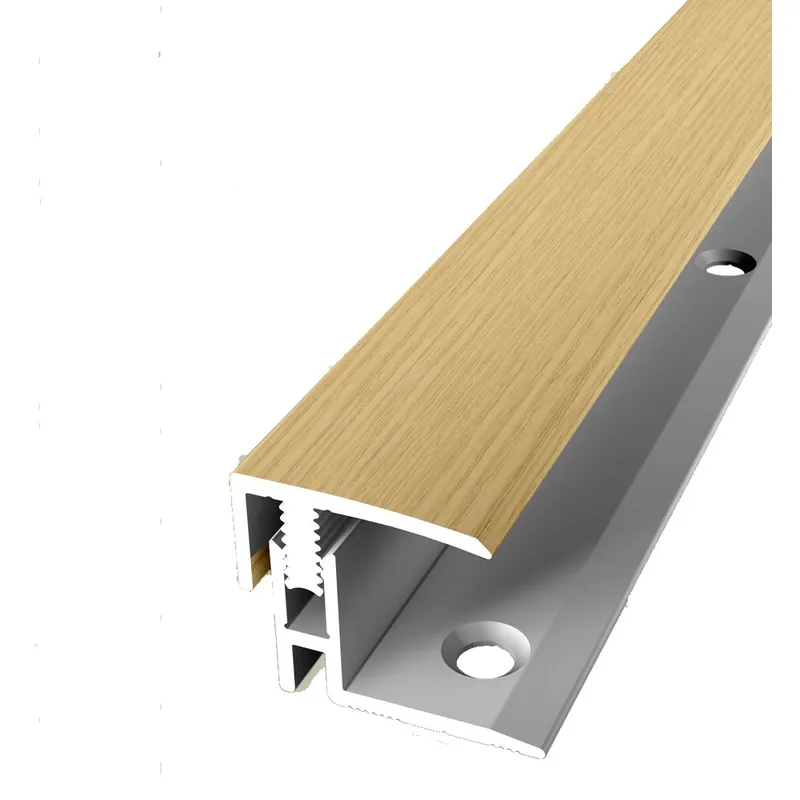 Küberit 560 Mono-Clip Profilé d‘arrêt Largeur 21 mm Rattrapage parquet Épaisseur 12-17 mm Promotion Saisonnière