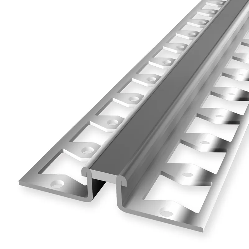 Seulement Aujourd'hui Joint de dilatation carrelage 11.8 x 51 mm Épaisseur 10.3 mm Équerre carrelage estampé fermé Küberit