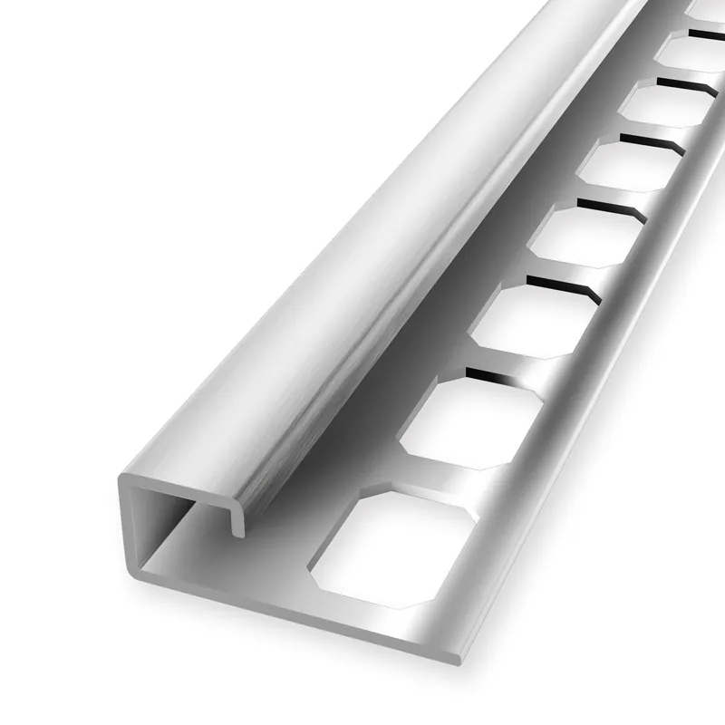 Équerre de finition carrelage carré 12.5 x 35 mm Épaisseur 12.5 mm estampé fermé Küberit Promotion