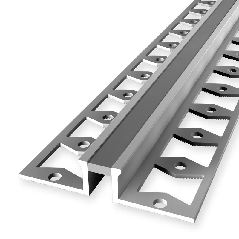Acheter En Ligne Joint de dilatation carrelage 11.8 x 51 mm Épaisseur 10.3 mm Équerre carrelage estampé fermé Küberit