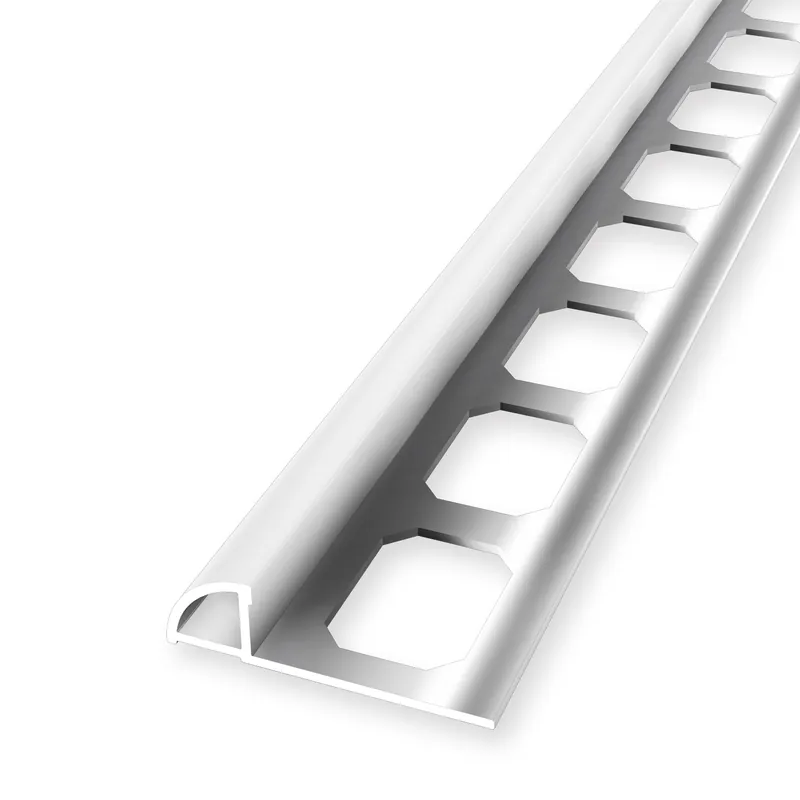Pas Cher Équerre de finition carrelage quart-de-rond 8 x 28.5 mm Épaisseur 8 mm estampé fermé Küberit