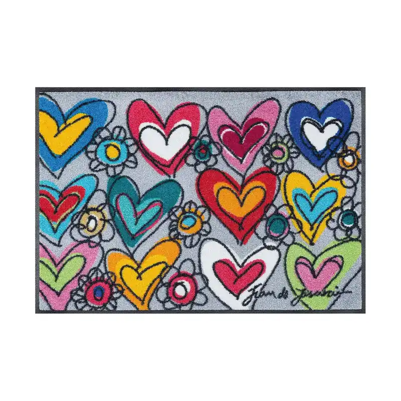 Promotion Paillasson Aimant tapis de sol lavable Différentes tailles Floornovo Trend Design