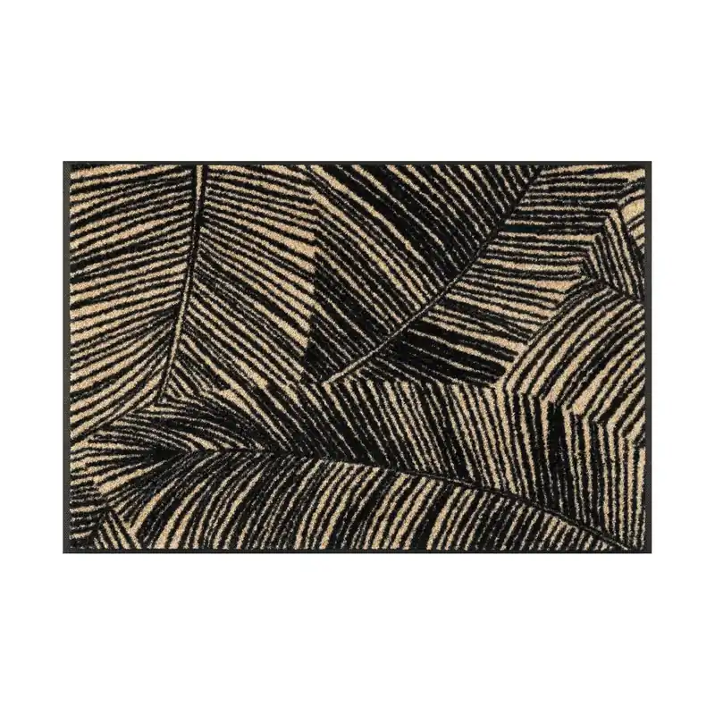 Paillasson Accent fougère tapis de sol lavable Différentes tailles Floornovo Trend Design Meilleur Choix