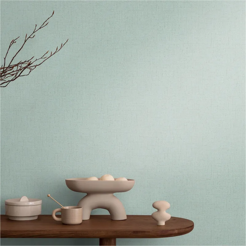 Paiement Sécurisé Papier peint intissé 790672 Bleu Uni CosmoLiving by Cosmopolitan A.S. Creation
