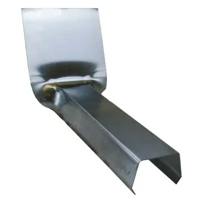 Nouvel Arrivage Couvre joint de tête - zinc naturel dév 100 pour tasseaux