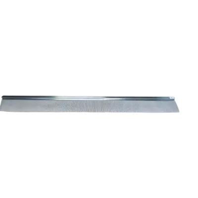 Nouveauté Bande solin à engraver - zinc naturel bavette plomb plissé 150 mm