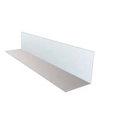 Bande d‘équerre étanchéité 10cm x 10cm - Zinc Naturel ép 0,65 mm Dév 200 2 ml Must-Have
