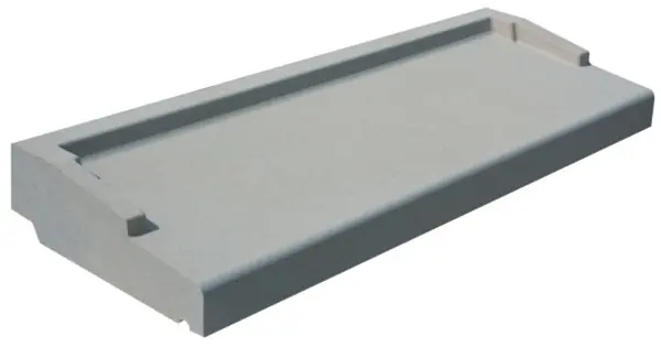 Nouvelle Collection APPUI AP35 WESER GRIS NEZ ARRONDI 0M90/1M00
