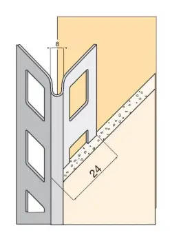 Acheter Direct EDILIANS TECH PROFIL PROTEGE ANGLE ALU PERFORE POUR CLOISON