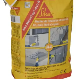 Nouvelle Collection SIKA MONOTOP 410 R GRIS CLAIR MORTIER REPARATION R4 25KG