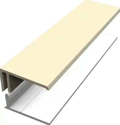 Satisfait Ou Remboursé PROFILE DE BORDURE CLIPSABLE PVC 3ML CREME 91 POUR DURASID R