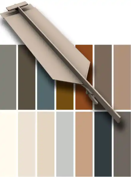 Produit De Marque PIECE DE JONCTION INVISIBLE SIMPLE VERTICAL CREME 91 POUR DU