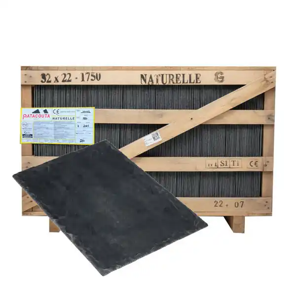 ARDOISE NATURELLE MATACOUTA 32X22 NATURELLE G CE 4,7MM Offre Du Jour
