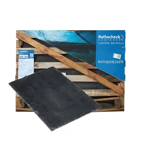Achat Immédiat ARDOISE NATURELLE RATHSCHECK SIN150 STANDARD 32X22 5MM CE/NF