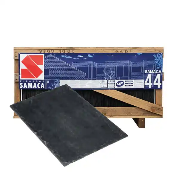 ARDOISE NATURELLE SAMACA-44 32X22 STANDARD 5MM CE/NF D2 Top Vente