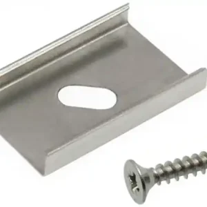 PA CLIP DE FIXATION CARRE N13 ALU NATUREL Solde