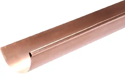 Prix Bas VMZ GOUTTIERE 1/2 RONDE CUIVRE 250X0.55 SANS PINCE 4M00