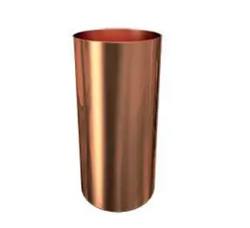 VMZ TUYAU CYLINDRIQUE BORD 0.50 D80 CUIVRE Dernière Chance