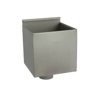 VMZ CUVETTE CARREE 80MM ZINC NATUREL Offre Spéciale