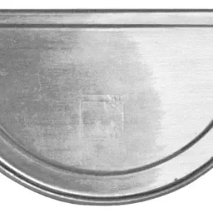 VMZ TALON SYMETRIQUE DE 25 POUR GOUTTIERRE 1/2 RONDE ZINC NA Remise