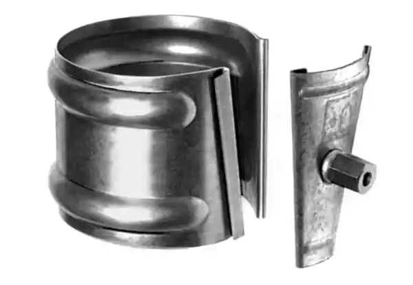 Livraison Express VMZ BAGUE AUTOLOQUANTE D100 ZINC NATUREL