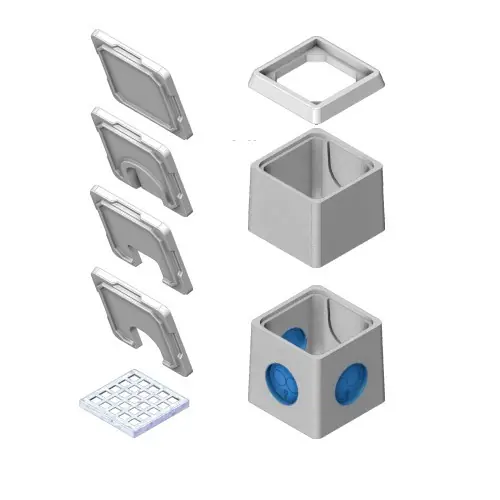 Satisfait Ou Remboursé COUVERCLE PREDECOUPE POUR BOITE ECO 20X20 THEBAULT