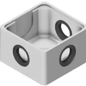 BOITE PLUVIALE INTERIEUR 25X25 A JOINTS SANS COUVERCLE Must-Have