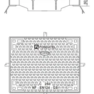 Bon Plan TRAPPE TYPE L1T TAMPONCADRE C250